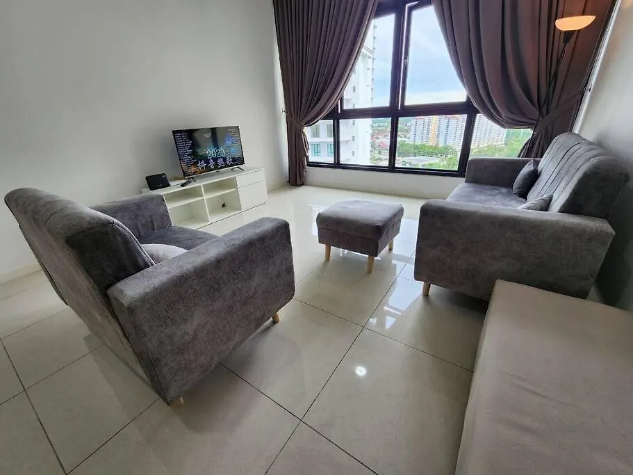 Paradigm Residence 3 Bedrooms Above Paradigm Mall For 8 Pax By Gdragon Homestay Johor Bahru